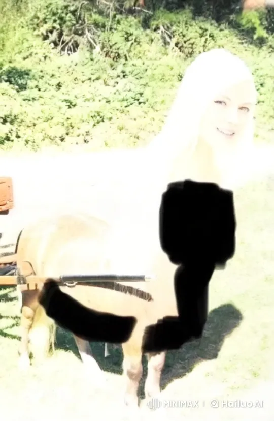 Blonde Centauress in Serene Natural Setting – AI Generated Video | Hailuo AI