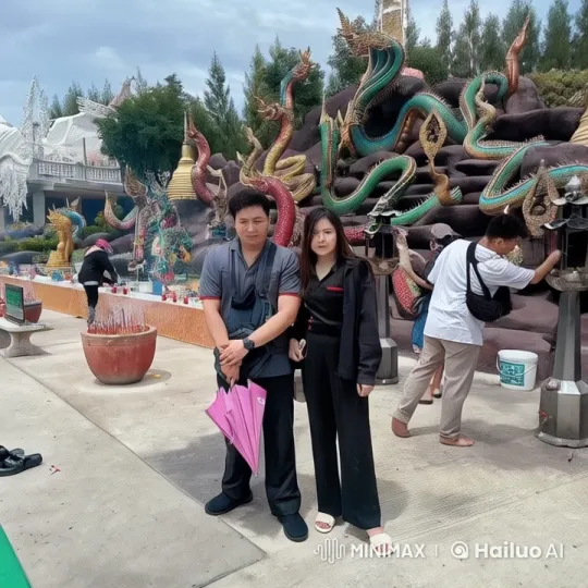 Live2D Animated Kung Fu Fight in Colorful Cultural Setting – AI Generated Video | Hailuo AI