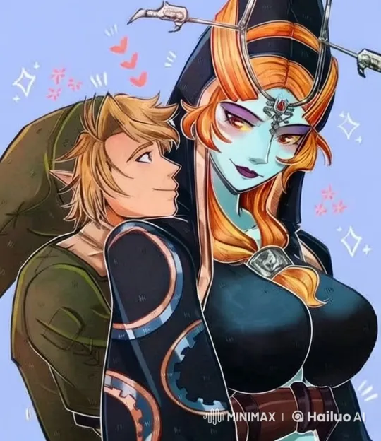 Joyful Romantic Scene with Elf-like Characters in Live2D Animation – AI Generated Video | Hailuo AI