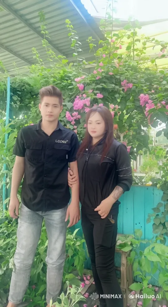 Martial Arts Performance in Lush Garden Setting – AI Generated Video | Hailuo AI