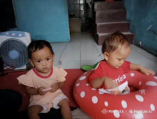 Two Children Imaginatively Engage in Playful Kung Fu Fight – AI Generated Video | Hailuo AI