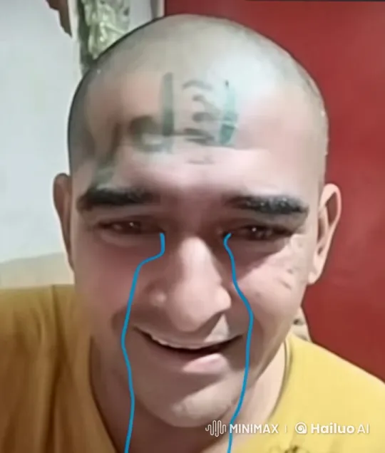 Live2D Animation: Shaved Head Individual in Yellow Shirt – AI Generated Video | Hailuo AI