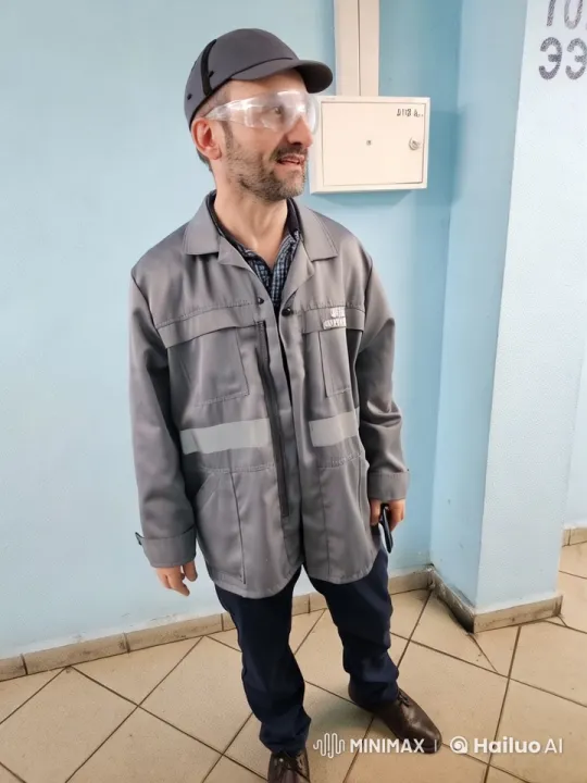 Traditional Lezginka Dance in Work Uniform – AI Generated Video | Hailuo AI