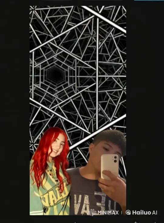 Affectionate Moment with Animated Background – AI Generated Video | Hailuo AI
