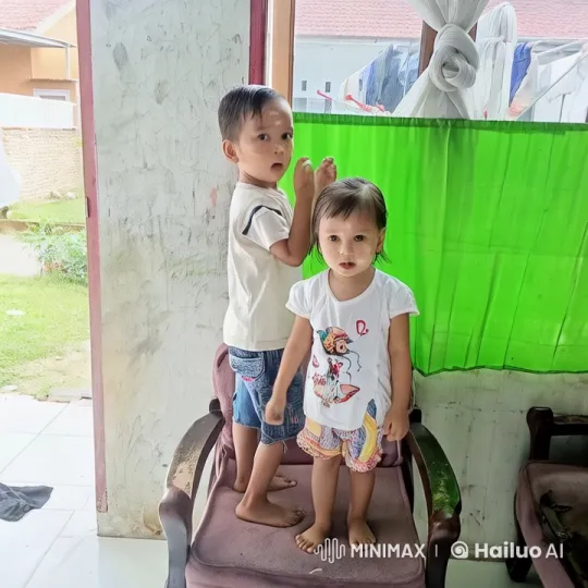 Children Display Playful Martial Arts Skills in Live2D Animation – AI Generated Video | Hailuo AI