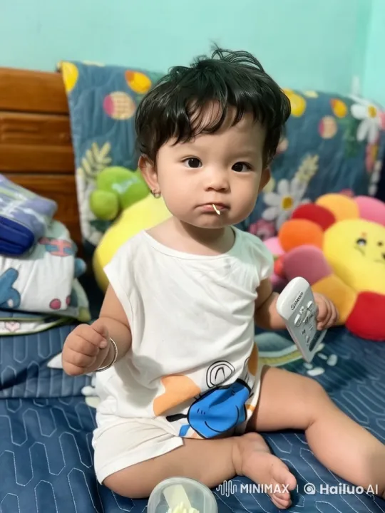 Toddler Enacts Playful Kung Fu Moves in Animated Video – AI Generated Video | Hailuo AI