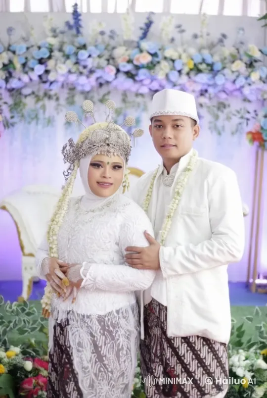 Couple Performs Kungfu in Live2D Floral Setting – AI Generated Video | Hailuo AI
