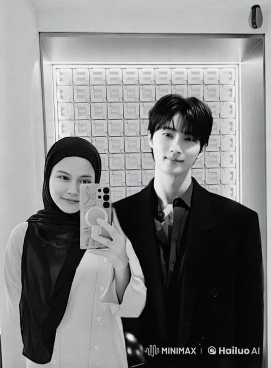 Couple in Love Captures Moment with Smartphone – AI Generated Video | Hailuo AI