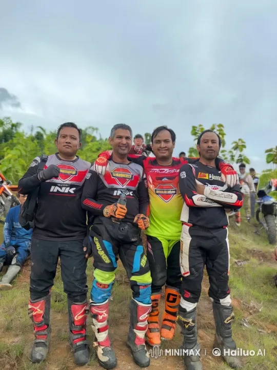 Motorcycle Racers Perform Kungfu on Grass – AI Generated Video | Hailuo AI