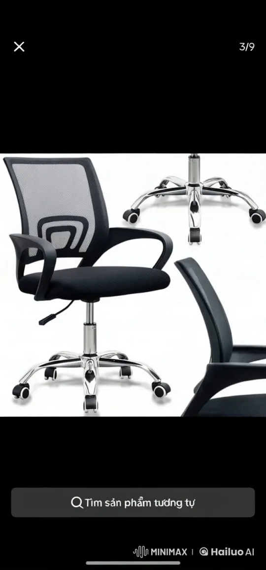 Ergonomic Office Chair Design and Functionality – AI Generated Video | Hailuo AI