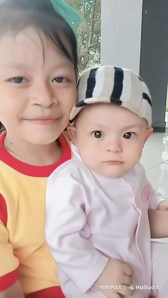 Cozy Indoor Kungfu Performance by Two Children – AI Generated Video | Hailuo AI