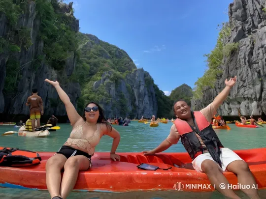 Kayaking Adventure Transforms into Martial Arts Showdown – AI Generated Video | Hailuo AI