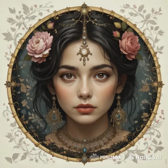 Ornate Floral Jewelry Animation – AI Generated Video | Hailuo AI
