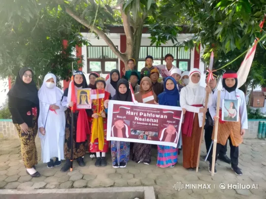 Indonesian Students Perform Martial Arts in Live2D Animation – AI Generated Video | Hailuo AI