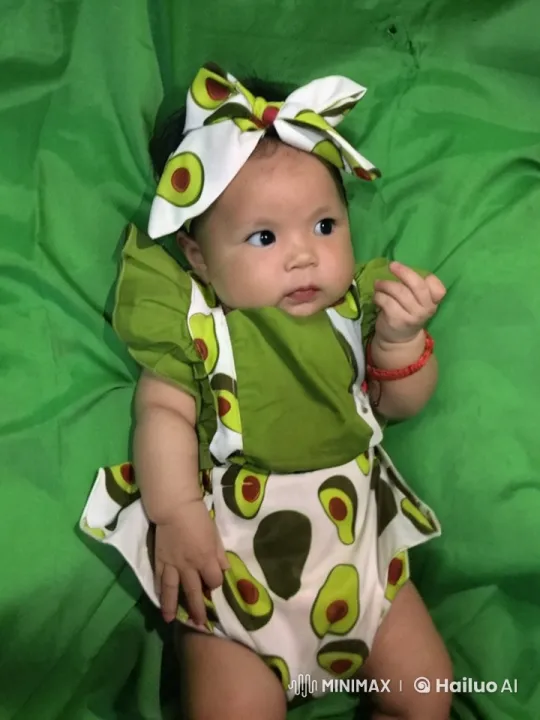 Baby in Avocado Outfit Shows Off Kungfu Skills – AI Generated Video | Hailuo AI
