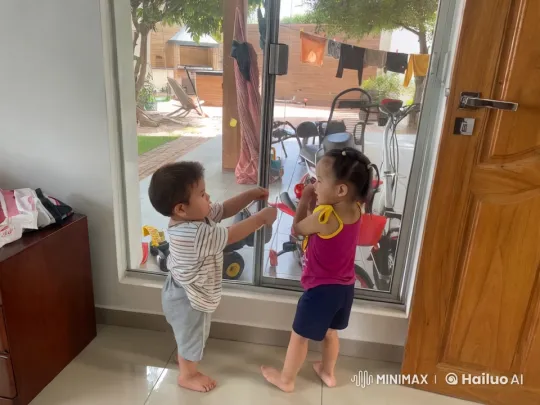 Children's Playful Kung Fu Fight Scene – AI Generated Video | Hailuo AI
