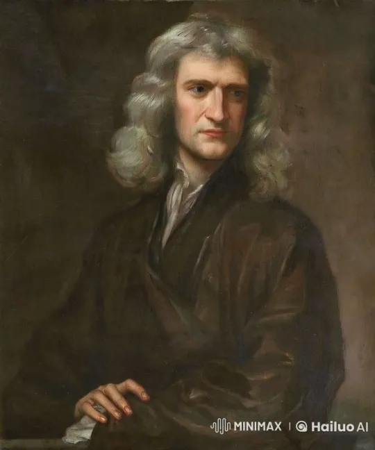 Newton Explains Gravity Under an Apple Tree – AI Generated Video | Hailuo AI