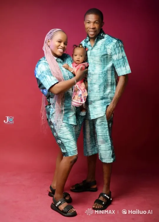 Family Performs Martial Arts in Matching Outfits – AI Generated Video | Hailuo AI