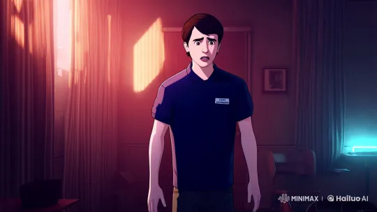 Barista Transformed: Anime-Inspired Horror in Boston Apartment – AI Generated Video | Hailuo AI