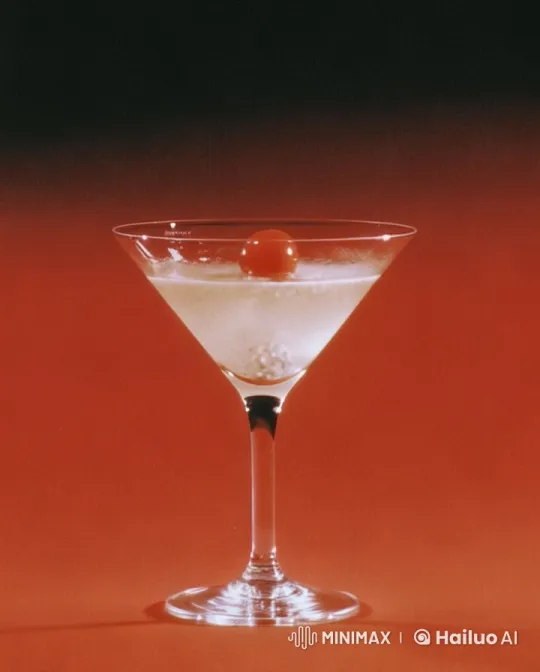Dramatic Explosion of a Martini Glass in Live2D – AI Generated Video | Hailuo AI