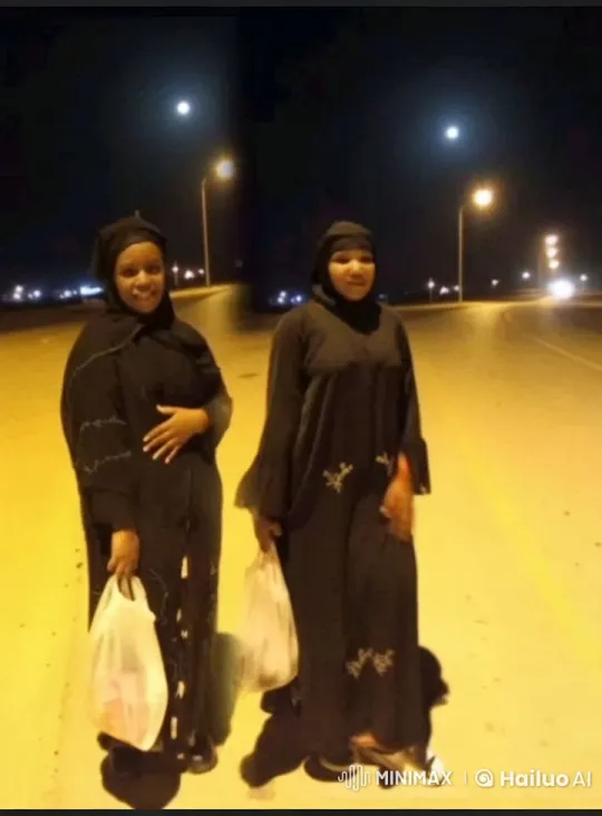 Animated Kungfu Battle Between Two Women in Abayas – AI Generated Video | Hailuo AI