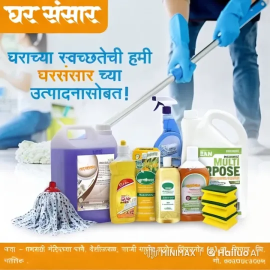 Home World: Clean Home, Happy Life - Marathi Promo – AI Generated Video | Hailuo AI