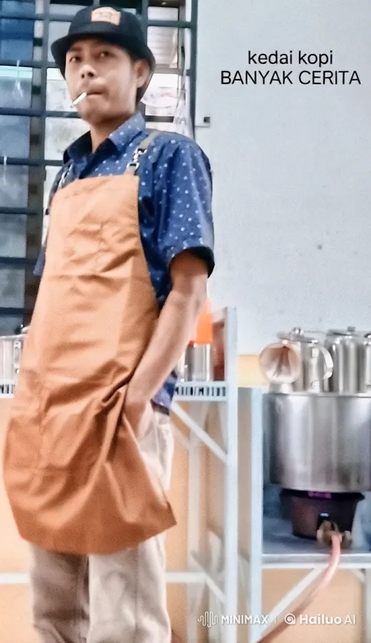Tai Chi-Inspired Kung Fu in Coffee Shop Live2D Animation – AI Generated Video | Hailuo AI