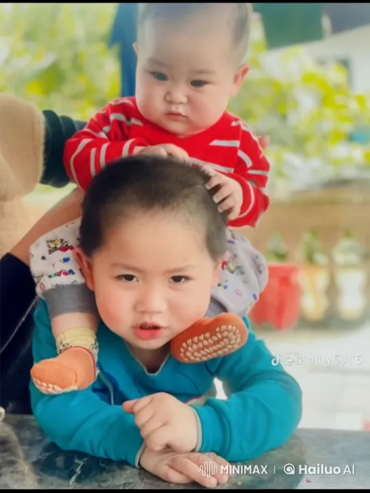 Siblings Play on Table in Live2D Animation – AI Generated Video | Hailuo AI