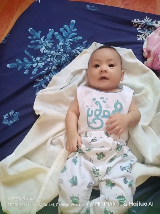 Baby Kungfu on Snowflake Blanket - Animated Short – AI Generated Video | Hailuo AI