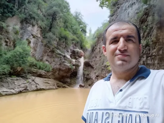 Kungfu Performance in Scenic Waterfall Setting – AI Generated Video | Hailuo AI