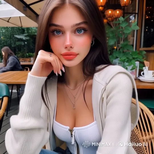 Elegant Dining Scene in Live2D Animation – AI Generated Video | Hailuo AI