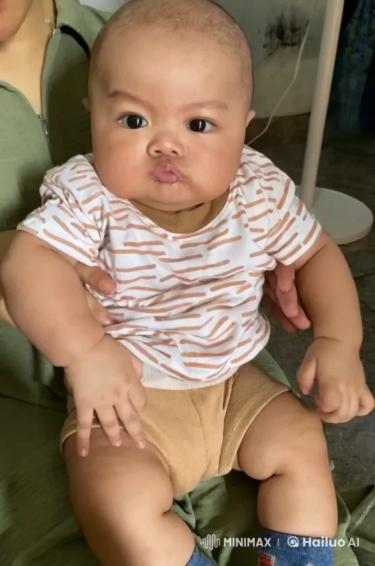 Baby Practicing Playful Kung Fu with Adult Support – AI Generated Video | Hailuo AI