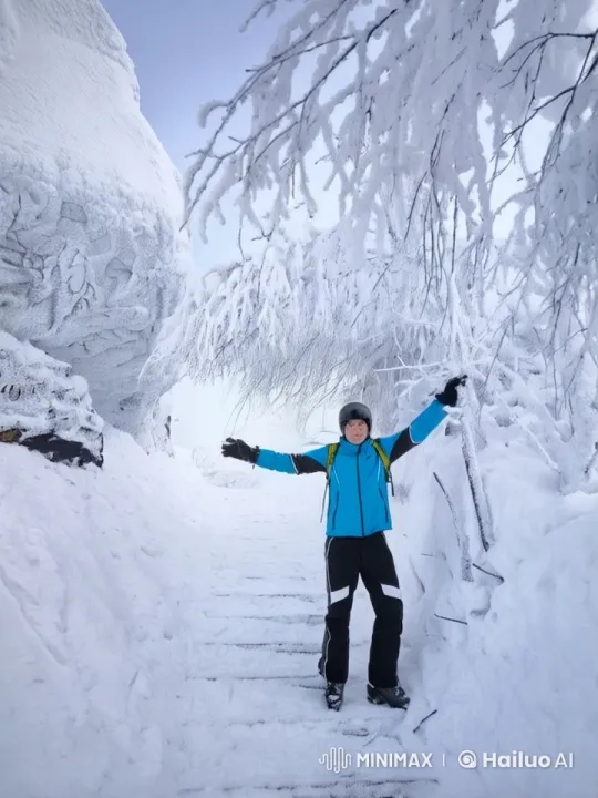 Winter Skiing Adventure in Live2D Animation – AI Generated Video | Hailuo AI