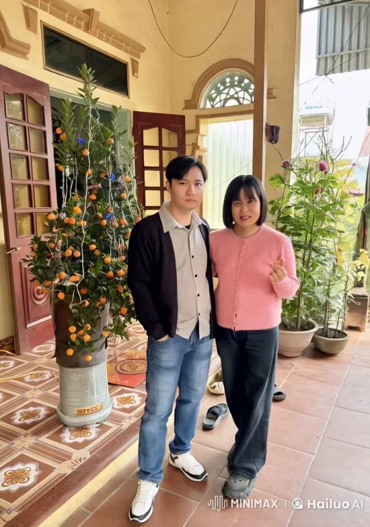 Couple Demonstrating Martial Arts in Charming Outdoor Setting – AI Generated Video | Hailuo AI