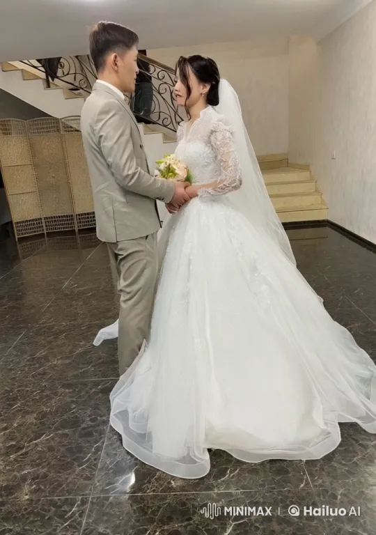 Luxurious Wedding Scene Turns into Martial Arts Duel – AI Generated Video | Hailuo AI