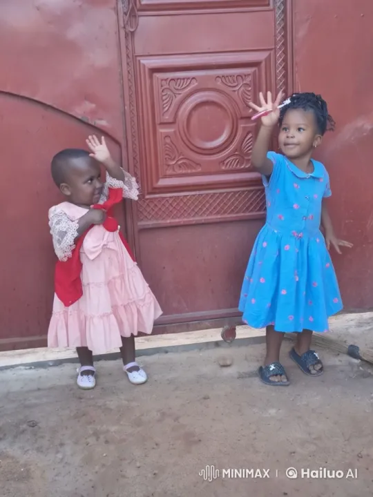 Children Display Martial Arts Skills in Front of Gate – AI Generated Video | Hailuo AI