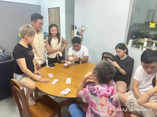 Family Gathering Turned Kung Fu Showdown – AI Generated Video | Hailuo AI