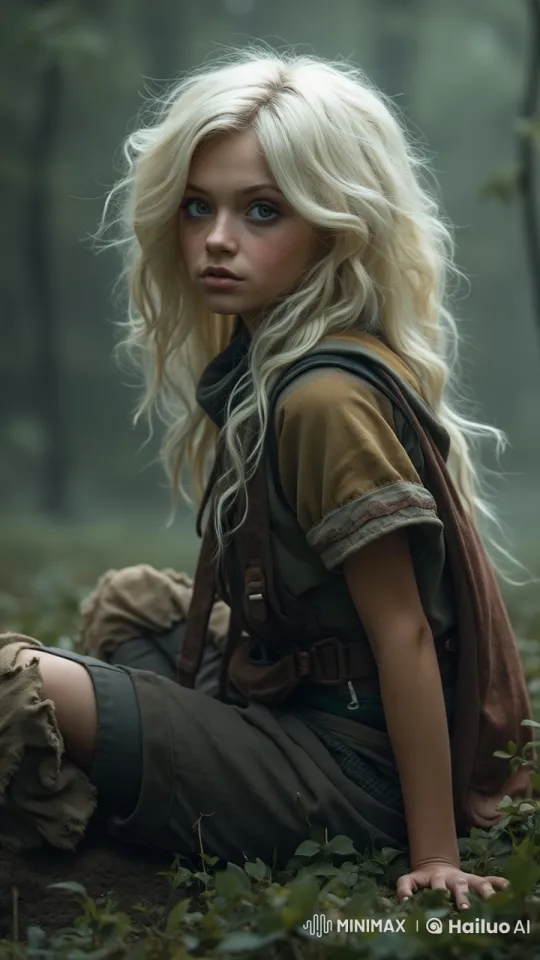 Adventurous Girl in Autumn Forest – AI Generated Video | Hailuo AI