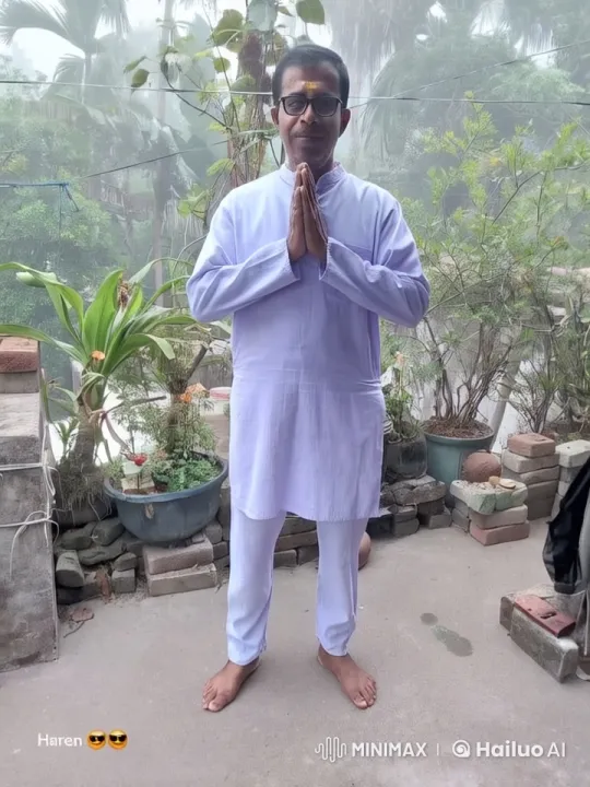 Traditional Dance in Serene Terrace Garden Setting – AI Generated Video | Hailuo AI