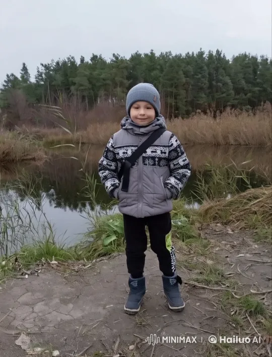 Boy Rides White Horse Through Peaceful Forest Clearing – AI Generated Video | Hailuo AI