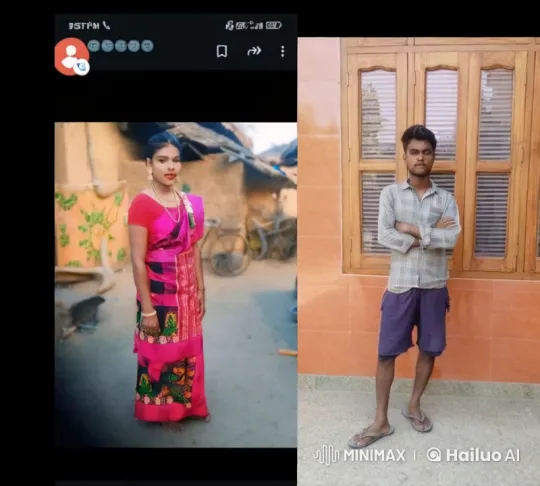 Traditional vs. Contemporary: A Slow-Motion Romantic Encounter – AI Generated Video | Hailuo AI