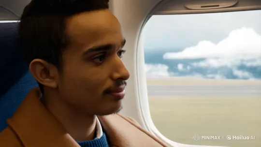 Young Man Embarks on Hopeful Journey to America – AI Generated Video | Hailuo AI