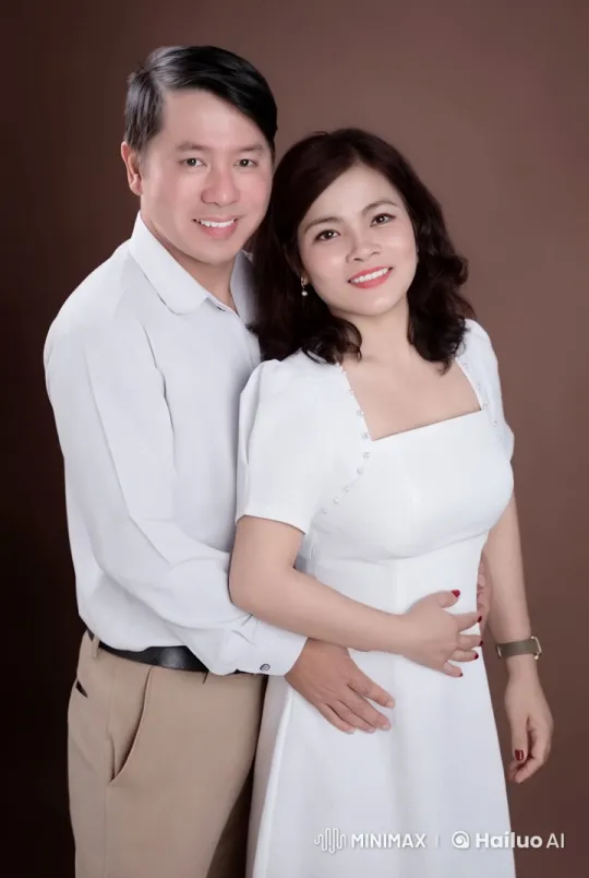 Couple in White Performs Elegant Kungfu in Live2D Animation – AI Generated Video | Hailuo AI
