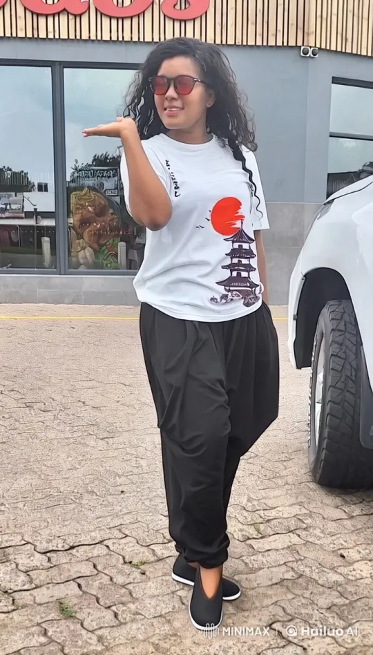 Young Individual Performing Kungfu in Modern Outdoor Setting – AI Generated Video | Hailuo AI