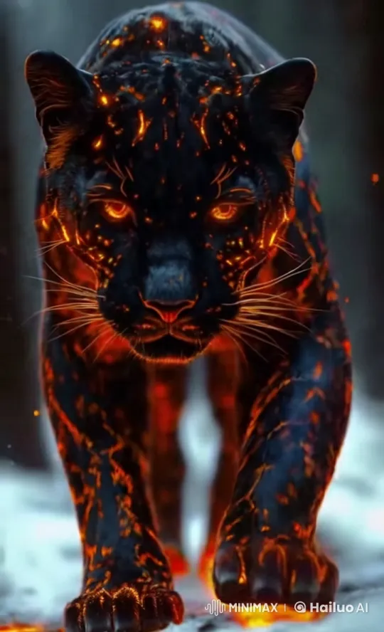 Ghost Rider Cat: Fiery Motorcycle Ride – AI Generated Video | Hailuo AI