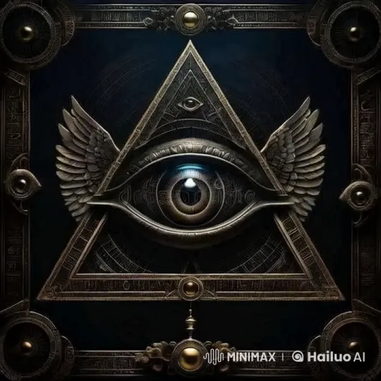 Mystical Eye Symbol with Swirling Purple Smoke Animation – AI Generated Video | Hailuo AI