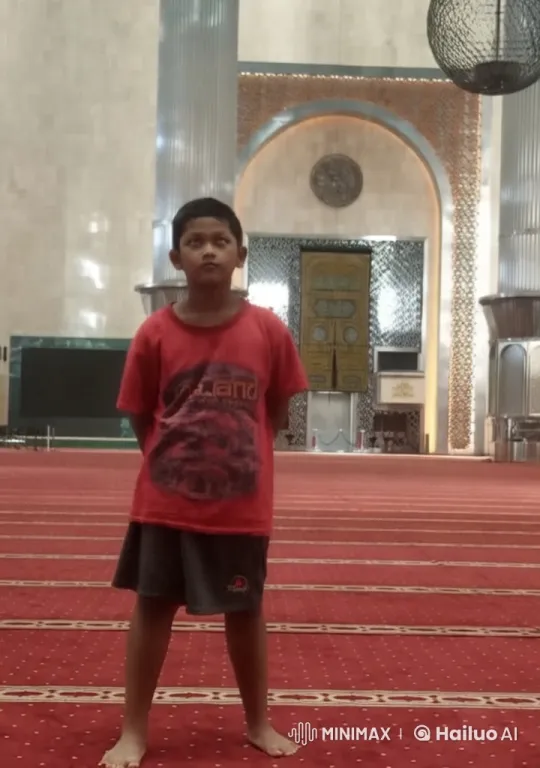 Boy Hovering in Grand Room with Live2D Animation – AI Generated Video | Hailuo AI