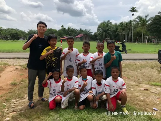 Youthful Athletes Practicing Kungfu on a Rural Field – AI Generated Video | Hailuo AI