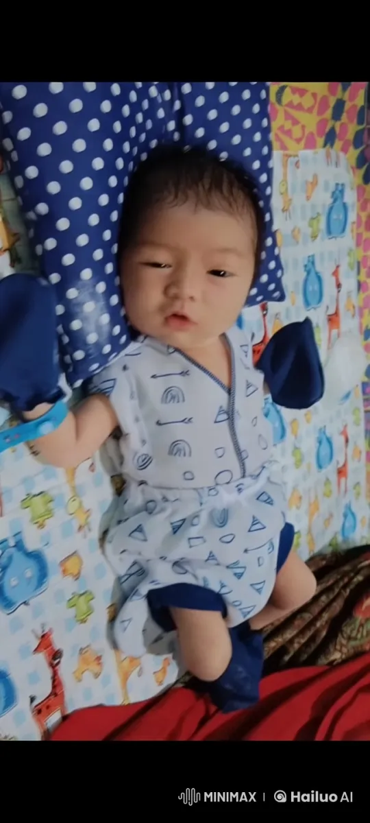Baby's Playful Kungfu Kick on Themed Blanket – AI Generated Video | Hailuo AI
