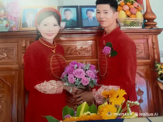 Traditional Attire Couple Practices Martial Arts in Festive Setting – AI Generated Video | Hailuo AI
